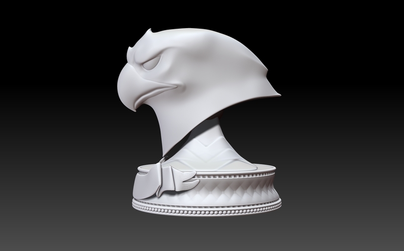Eagle Head Trophy Original 3D Print 252996 Eagle Head Trophy Original 3D Print 252996