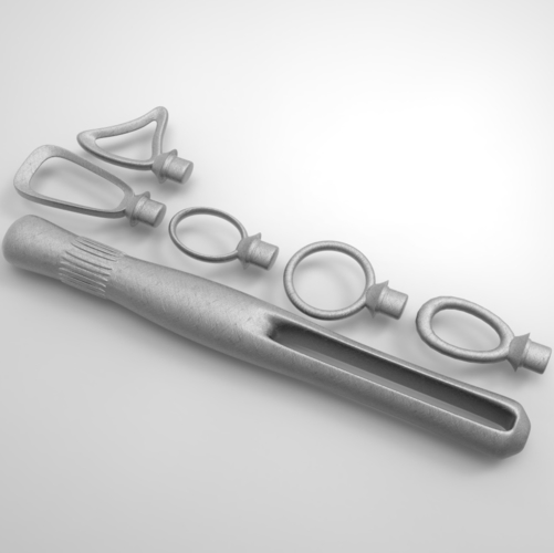 Sculpting Tools 3D Print 253000 Sculpting Tools 3D Print 253000