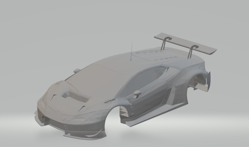 lamborghini huracan gt 3D Print 253008 lamborghini huracan gt 3D Print 253008