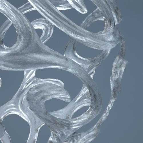 Curl Ornament 3D Print 253019 Curl Ornament 3D Print 253019