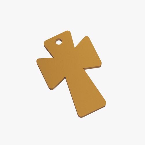Cross pendant 3D Print 253072 Cross pendant 3D Print 253072