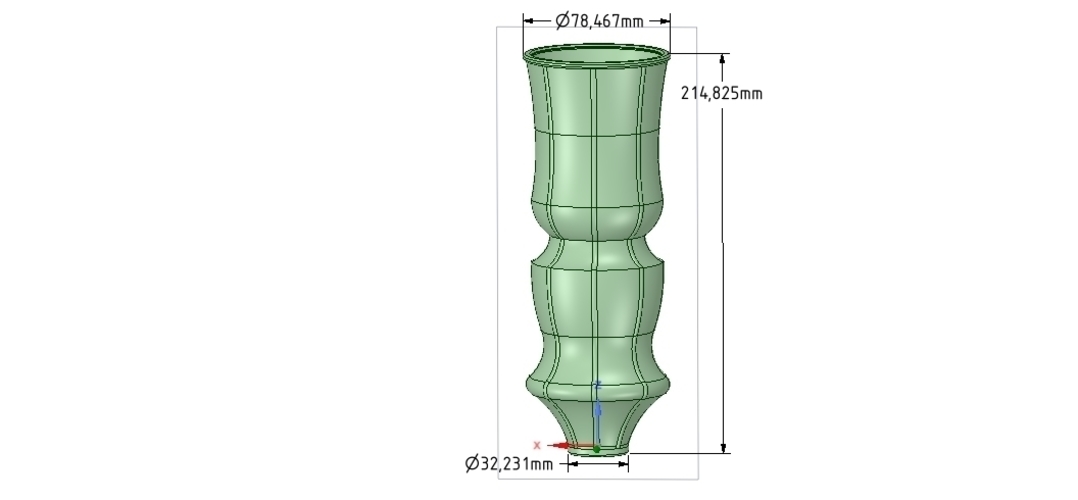 Gift wedding Jewelry Round Flower Vase decor 3D print model  3D Print 253263