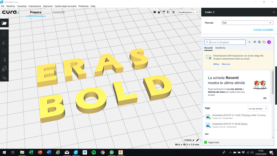 ERASBOLD font uppercase 3D letters STL file 3D Print 253520 ERASBOLD font uppercase 3D letters STL file 3D Print 253520