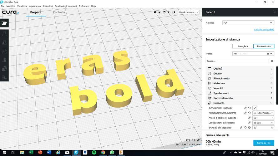 ERASBOLD font lowercase 3D letters STL file 3D Print 253526 ERASBOLD font lowercase 3D letters STL file 3D Print 253526
