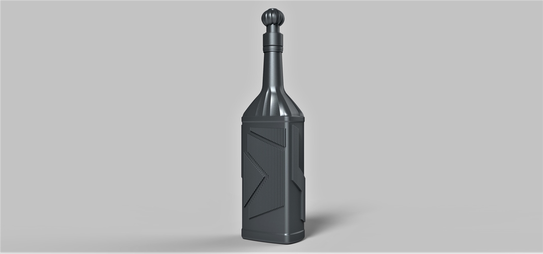 Klingon blood wine bottle from Star Trek The Next Generation 3D Print 253532 Klingon blood wine bottle from Star Trek The Next Generation 3D Print 253532