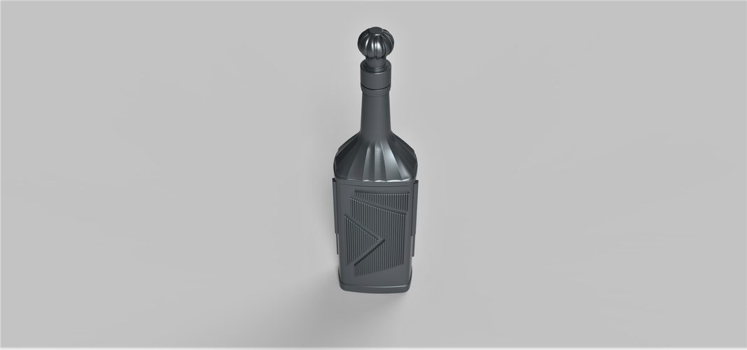 Klingon blood wine bottle from Star Trek The Next Generation 3D Print 253534 Klingon blood wine bottle from Star Trek The Next Generation 3D Print 253534
