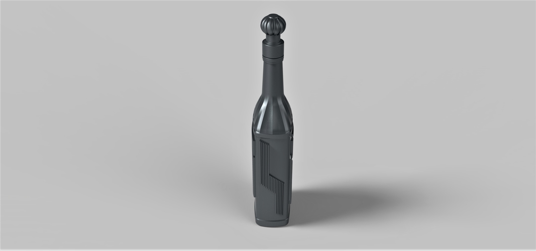 Klingon blood wine bottle from Star Trek The Next Generation 3D Print 253537 Klingon blood wine bottle from Star Trek The Next Generation 3D Print 253537