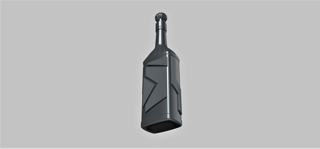 Klingon blood wine bottle from Star Trek The Next Generation 3D Print 253539 Klingon blood wine bottle from Star Trek The Next Generation 3D Print 253539