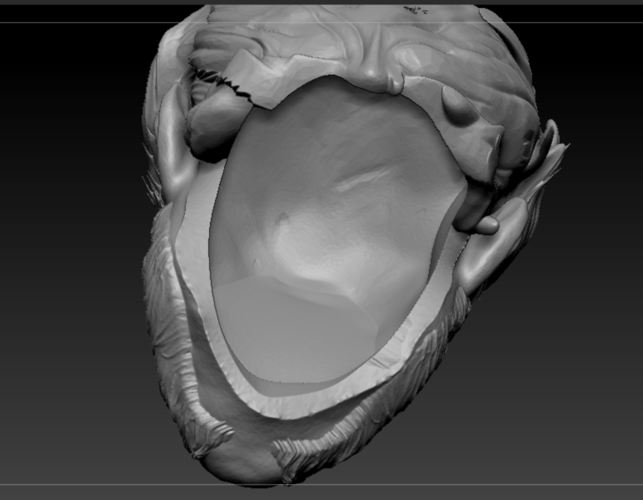 Wolverine Head Movie ver. 3D Print 253797 Wolverine Head Movie ver. 3D Print 253797