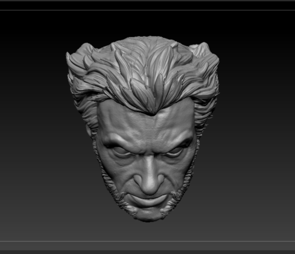Wolverine Head Movie ver. 3D Print 253798 Wolverine Head Movie ver. 3D Print 253798