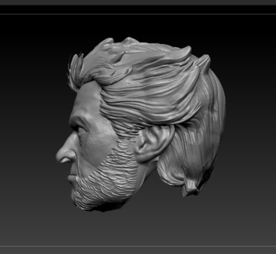Wolverine Head Movie ver. 3D Print 253800 Wolverine Head Movie ver. 3D Print 253800