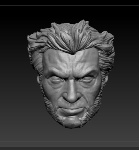 Wolverine Head Movie ver. 3D Print 253801 Wolverine Head Movie ver. 3D Print 253801
