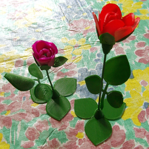 My synthetic Flower 3D Print 254137 My synthetic Flower 3D Print 254137