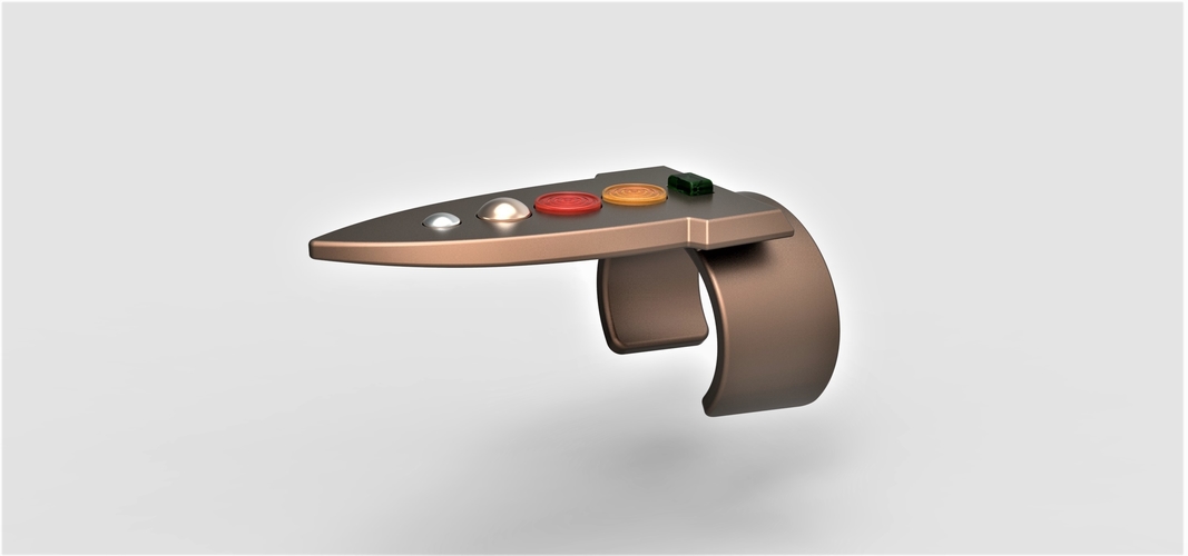 Spock's Brain Wrist Control from Star Trek The Original Series 3D Print 254187 Spock's Brain Wrist Control from Star Trek The Original Series 3D Print 254187