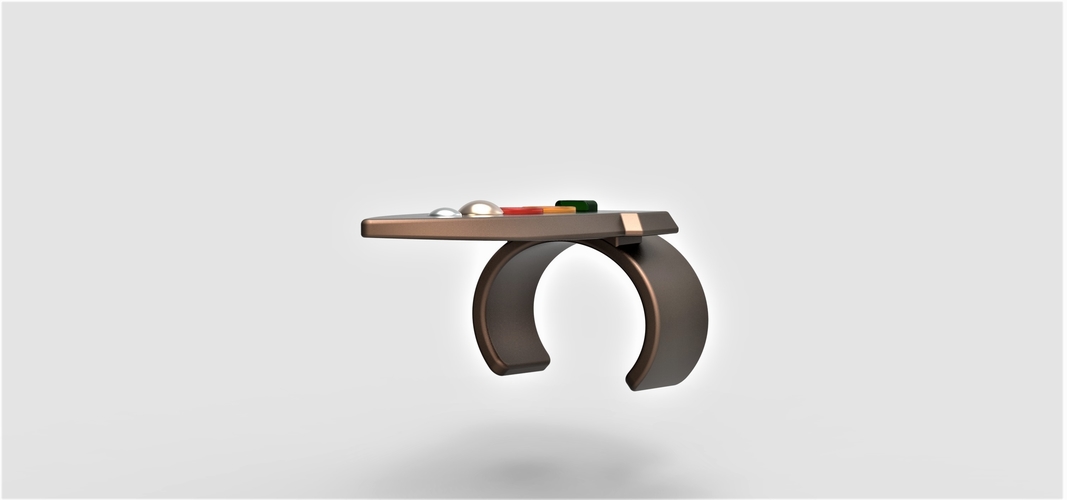 Spock's Brain Wrist Control from Star Trek The Original Series 3D Print 254189 Spock's Brain Wrist Control from Star Trek The Original Series 3D Print 254189