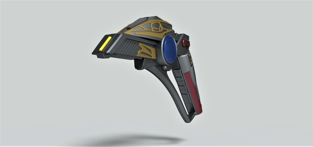 Hirogen Energy Pistol from Star Trek Voyager 3D Print 254208 Hirogen Energy Pistol from Star Trek Voyager 3D Print 254208