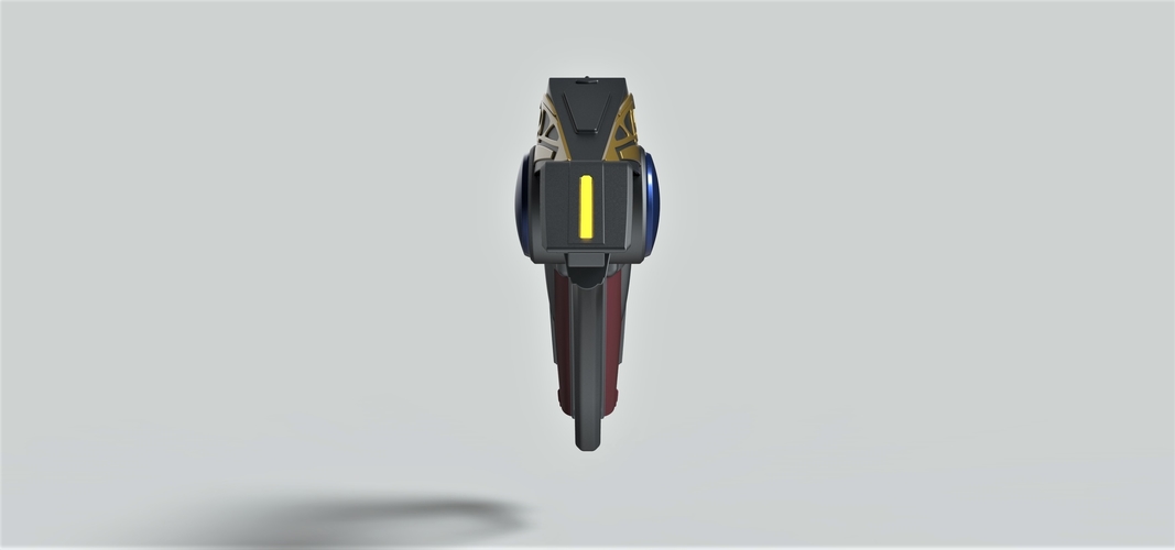 Hirogen Energy Pistol from Star Trek Voyager 3D Print 254210 Hirogen Energy Pistol from Star Trek Voyager 3D Print 254210