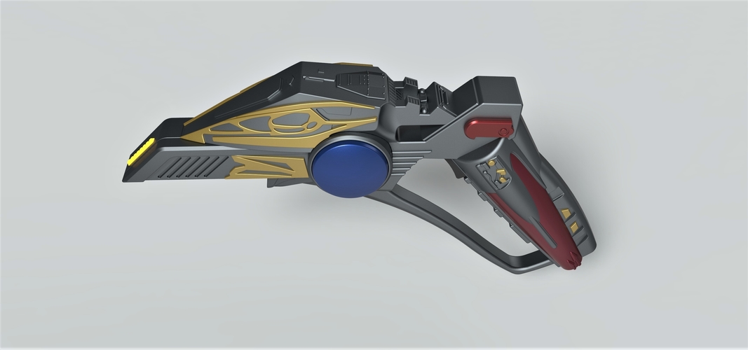 Hirogen Energy Pistol from Star Trek Voyager 3D Print 254212 Hirogen Energy Pistol from Star Trek Voyager 3D Print 254212