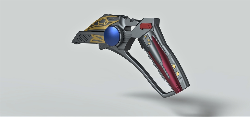Hirogen Energy Pistol from Star Trek Voyager 3D Print 254215 Hirogen Energy Pistol from Star Trek Voyager 3D Print 254215