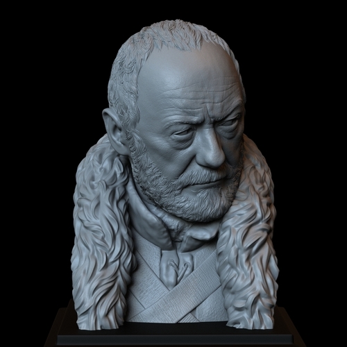 Davos Seaworth #GameOfThrones Portrait, Bust, 200mm 3D Print 254350 Davos Seaworth #GameOfThrones Portrait, Bust, 200mm 3D Print 254350