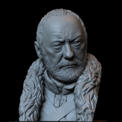 Davos Seaworth #GameOfThrones Portrait, Bust, 200mm 3D Print 254352 Davos Seaworth #GameOfThrones Portrait, Bust, 200mm 3D Print 254352