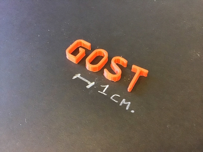 GOST font uppercase 3d letters STL file 3D Print 254389 GOST font uppercase 3d letters STL file 3D Print 254389