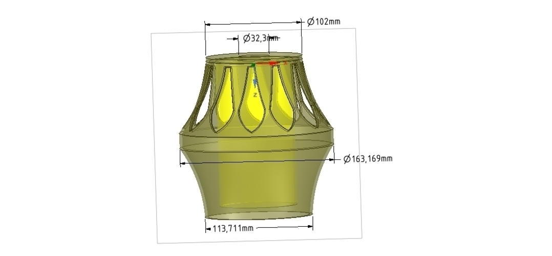 Lights Lampshade for real 3D printing  3D Print 254507