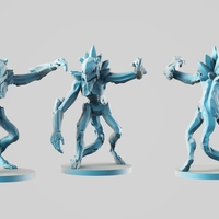 Small Ice's elemental demon 3D Printing 254554