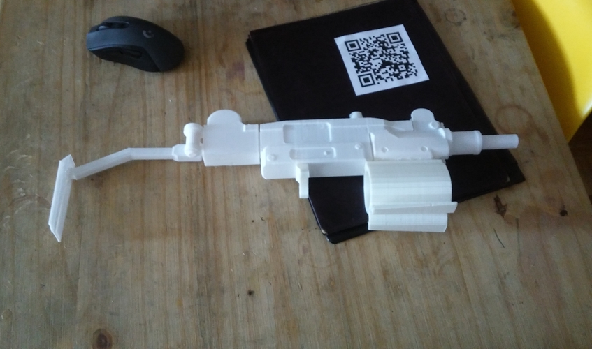 uzi for Ps4 VR aim controller 3D Print 254559 uzi for Ps4 VR aim controller 3D Print 254559