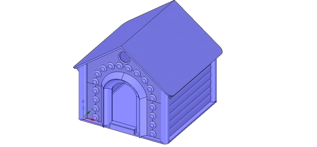doghouse cathouse housekeeper for real 3D printing  3D Print 254643