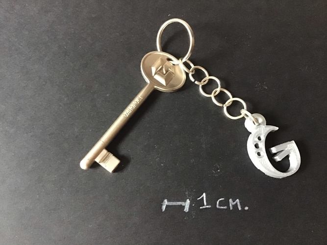 3d letters for keychain and more 3D Print 254842 3d letters for keychain and more 3D Print 254842