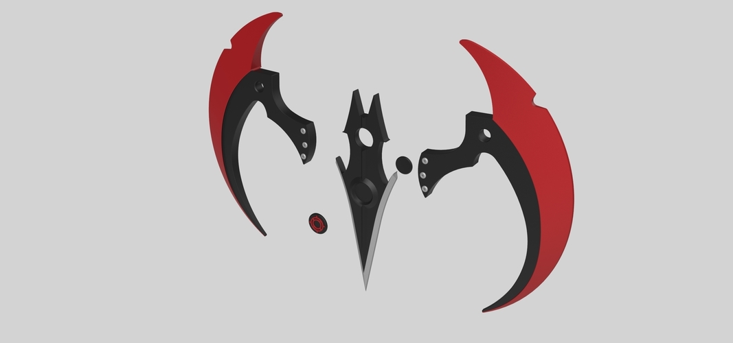 Batarang from the game Batman Arkham Knight 3D Print 254949 Batarang from the game Batman Arkham Knight 3D Print 254949
