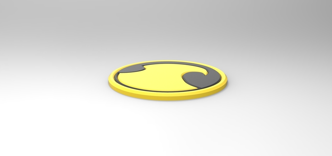 3D printable Red Robin emblem cosplay costume 3D Print 255046 3D printable Red Robin emblem cosplay costume 3D Print 255046