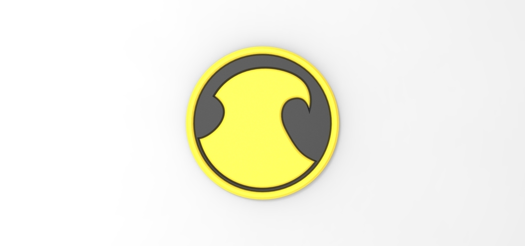 3D printable Red Robin emblem cosplay costume 3D Print 255047 3D printable Red Robin emblem cosplay costume 3D Print 255047