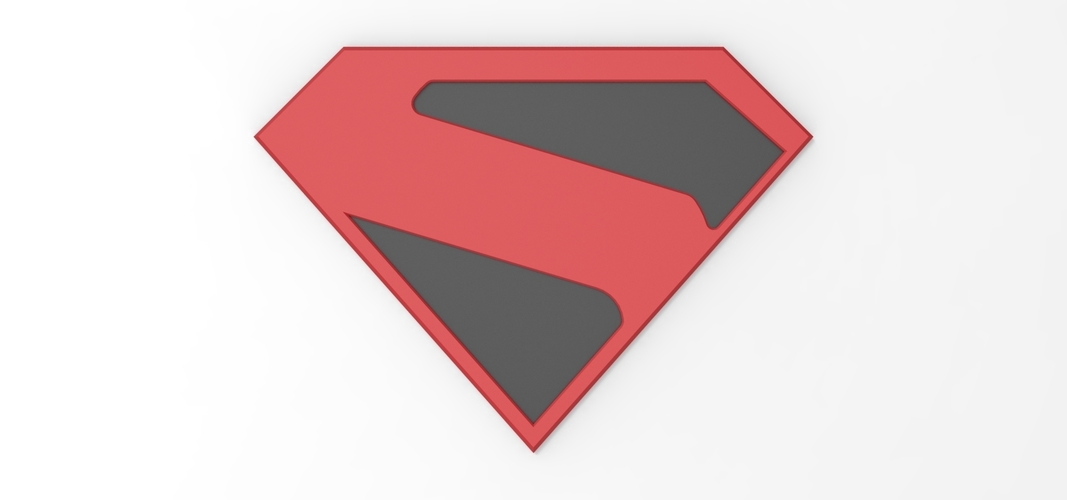3D printable Kingdom Come Superman emblem for cosplay costume 3D Print 255062 3D printable Kingdom Come Superman emblem for cosplay costume 3D Print 255062