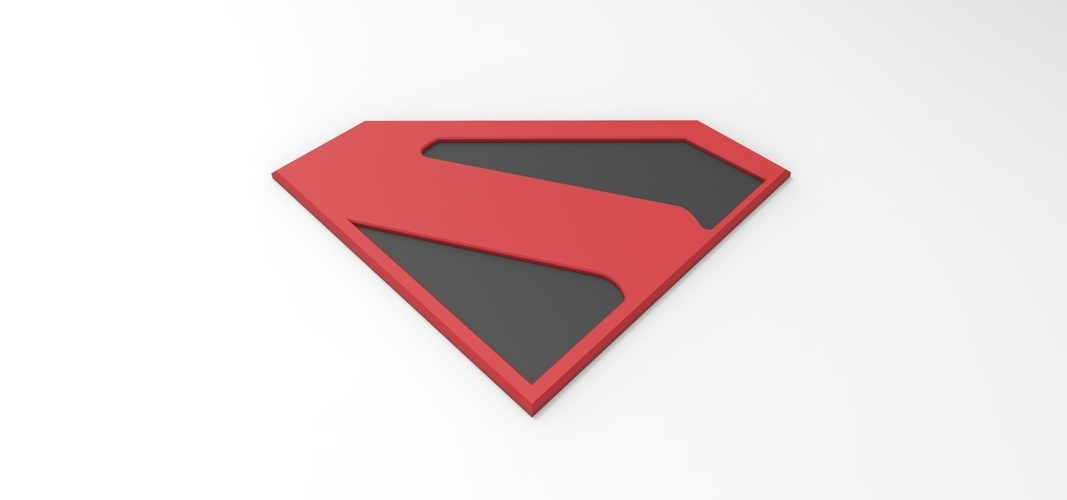3D printable Kingdom Come Superman emblem for cosplay costume 3D Print 255063 3D printable Kingdom Come Superman emblem for cosplay costume 3D Print 255063