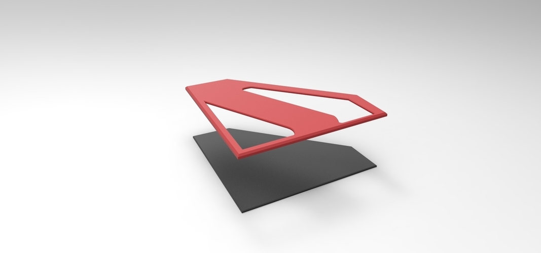3D printable Kingdom Come Superman emblem for cosplay costume 3D Print 255065 3D printable Kingdom Come Superman emblem for cosplay costume 3D Print 255065