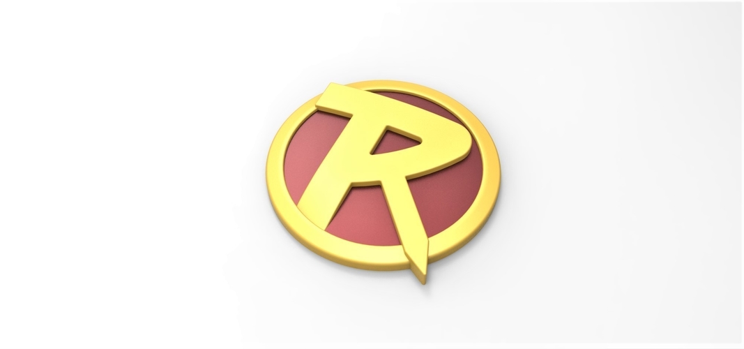 3D printable Robin emblem for cosplay costume 3D Print 255122 3D printable Robin emblem for cosplay costume 3D Print 255122