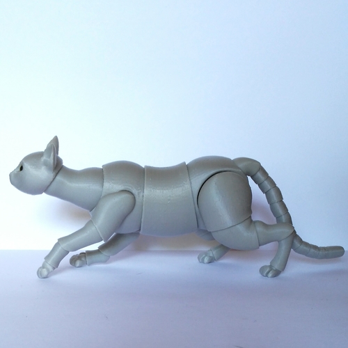 Cat BJD 3D Print 255249 Cat BJD 3D Print 255249