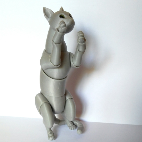 Cat BJD 3D Print 255250 Cat BJD 3D Print 255250