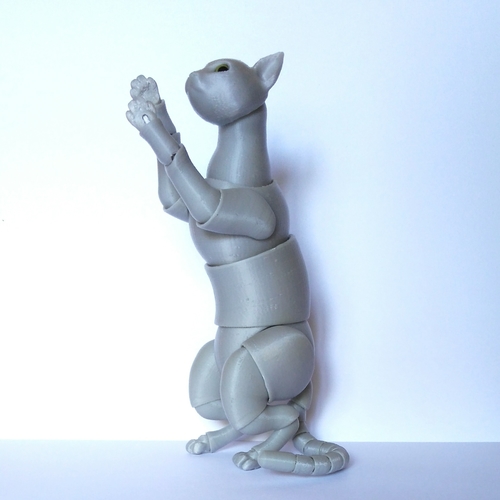 Cat BJD 3D Print 255251 Cat BJD 3D Print 255251