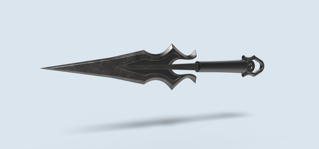 Scorpion kunai from the game Mortal Kombat X 3D Print 255317 Scorpion kunai from the game Mortal Kombat X 3D Print 255317