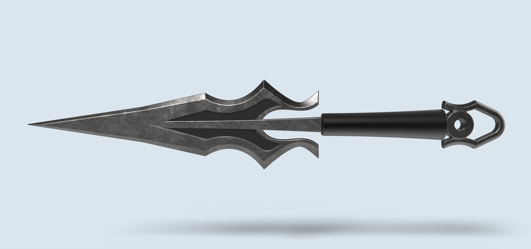 Scorpion kunai from the game Mortal Kombat X 3D Print 255321 Scorpion kunai from the game Mortal Kombat X 3D Print 255321