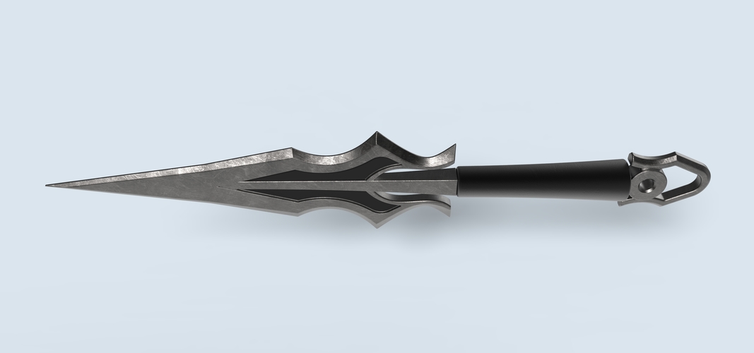 Scorpion kunai from the game Mortal Kombat X 3D Print 255322 Scorpion kunai from the game Mortal Kombat X 3D Print 255322
