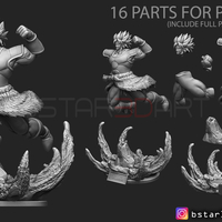 Small Broly version 02 from Broly movie 2019 3D Printing 255444