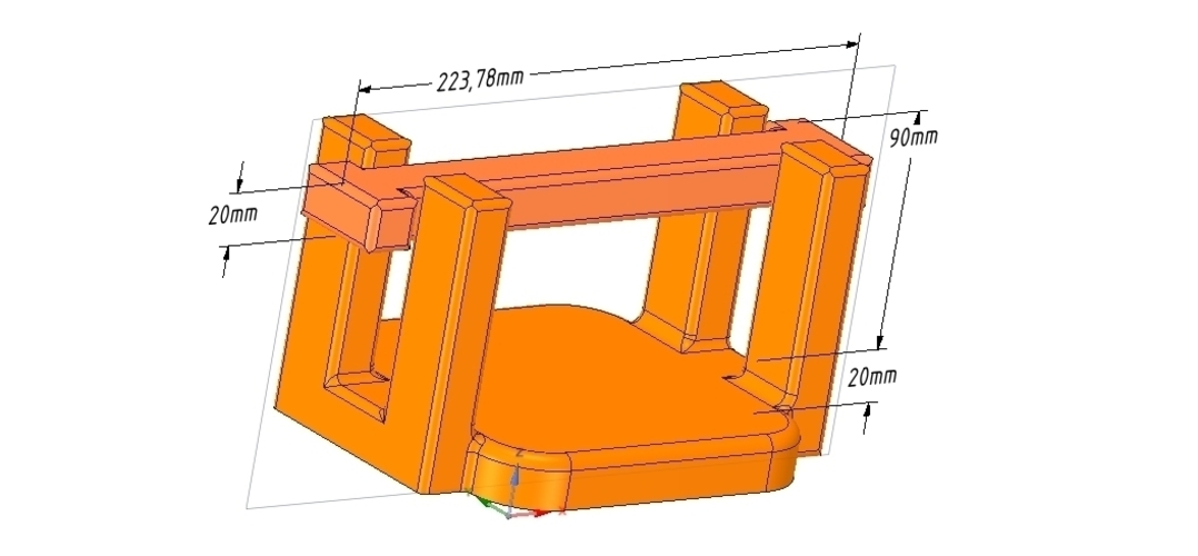 kitchen table napkin holder for outside garden real 3D printing  3D Print 255498