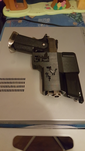 T-Rex Hi-Capa holster. 3D Print 255536 T-Rex Hi-Capa holster. 3D Print 255536