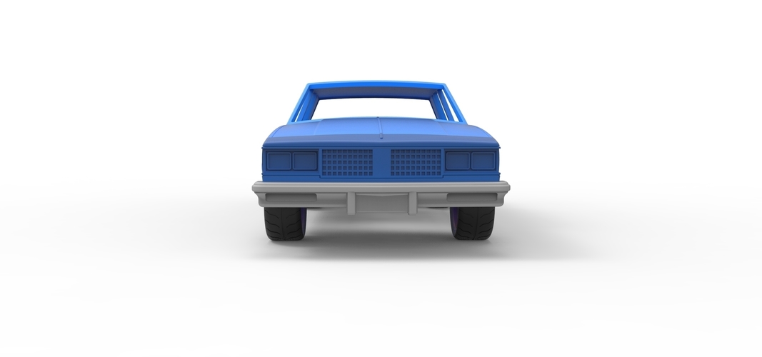 Diecast shell Oldsmobile Cutlass Supreme Scale 1 to 24 3D Print 255579 Diecast shell Oldsmobile Cutlass Supreme Scale 1 to 24 3D Print 255579