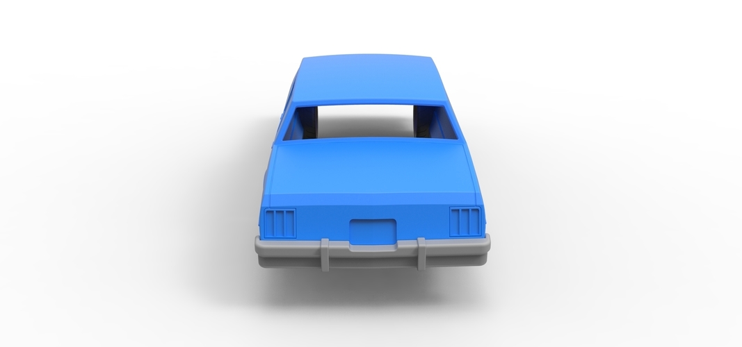 Diecast shell Oldsmobile Cutlass Supreme Scale 1 to 24 3D Print 255587 Diecast shell Oldsmobile Cutlass Supreme Scale 1 to 24 3D Print 255587