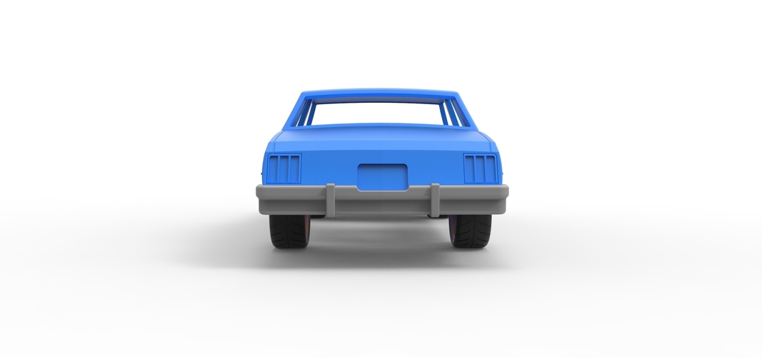 Diecast shell Oldsmobile Cutlass Supreme Scale 1 to 24 3D Print 255588 Diecast shell Oldsmobile Cutlass Supreme Scale 1 to 24 3D Print 255588